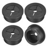 sourcing map 4 Pcs Cable Cord Grommet, 1-1/8 Inch (28mm)