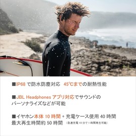  JBL ENDURANCE PEAK3 Bluetooth Sports Fully Wireless, Ear-hook Type, USB Type C, IP68 Waterproof, Dustproof, Coral