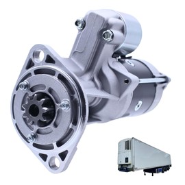 45-2177 12V 9T Starter Motor Fit for Thermo King 1996-2012 SB-III SR SL100 SL100e SL200 SL200e SL-TCI30 SL-TCI50#45-2324 845-2177 845-2324 S13407 S13-407A 45-845-2177 12968577011410-44099 19638N