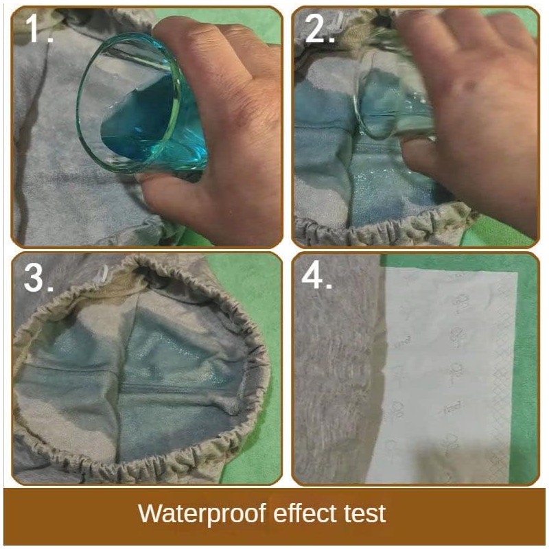 Waterproof Diaper Pants for The Elderly, Leak-Proof Long Pants, Washable