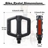 Bike Pedal 1/2 inch for Kids Bicycle Plastic Pedal Pair