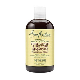 Shea Moisture Jamaican Black Castor Oil Strengthen, Grow And Restore Shampoo, 13 Ounce