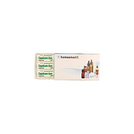 homeomart.com Capsicum Annuum Homeopathy Pellets (Pills) in 1M Potency Pack of 3