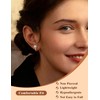 Florideco 10 PCS Clip on Earrings for Women 14K Gold