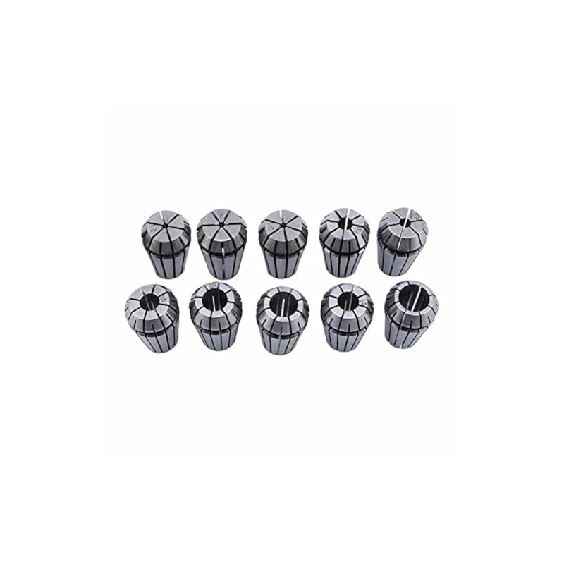 ER16 Collet Set 10PCS ER16 1-10mm Spring Collet Set Chuck