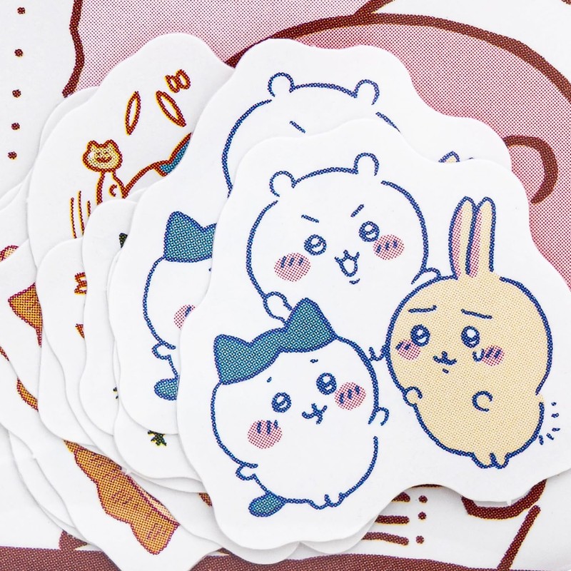 Sunstar Stationery S8587728 Chiikawa Seal, Peace Seal, Comic Scene