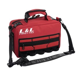 First Aid Kit,450 Piece First Aid Kit,First Aid Kit for Home,Waterproof Emergency Medical Kit,Portable First Aid Kit for Car Travel Office Camping Sports Hiking Survival(Red)