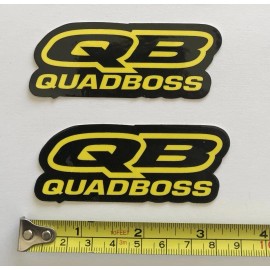 Unbranded 2 QUADBOSS racing Decals Stickers offroad utv ultra4 overland atv powersport sxs