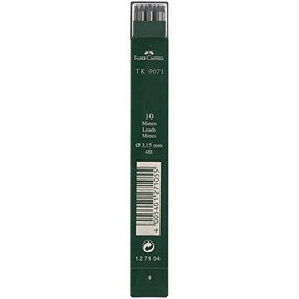 Faber-Castell TK9071 3.15mm 4B Leads (Pack of 10)