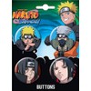 Naruto Characters 4-Button Set