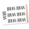 Ideas Header Stickers, Dashboard Pages, Dash Board Notes, Goal Setting