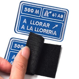 AXEN A Liorar A La Lioreria Patches, Style 1, Pack of 2