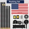 IOEN Flag Poles for Outside House in Ground - 20FT