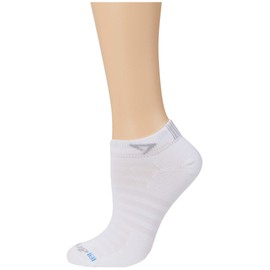 Drymax Hyper Thin Running Mini Crew 1-Pair White SM (US Men's Shoe 3.5-5.5, Women's Shoe 5-7)