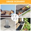 4 PCS Gutter Guard, Gutter Downspout Guard, Keeps Gutter Downpipes