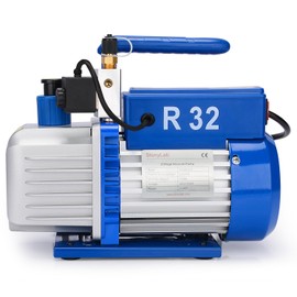 stonylab Vacuum Pump, Two-Stage Rotary Vane Vacuum Oil Pump with R32 Explosion-Proof Function, 10-15 Pa Ultimate Vacuum, 3 CFM Flow Rate