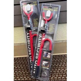 tuff bros Heavy Duty Steering Wheel Lock 2Keys Universal Car Truck SUV Security Anti-Theft