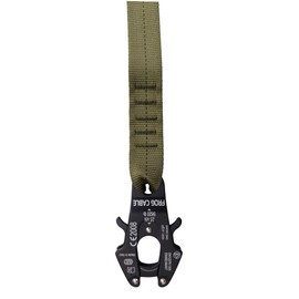Heavy Duty Double Handle Traffic Lead Tactical Dog Leash with Quick Release Frog Clip (Olive Drab, 6 ft)