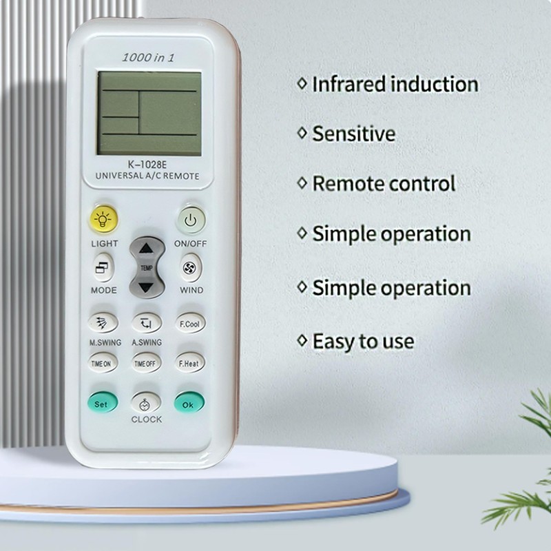 Generic K-1028E Universal Air Conditioner A/C Remote Control,Fit for Haier,