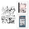 Spellbinders Memo Splatter BetterPress Plate from The Take Note Collection