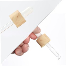 Mikinona 15ml Mini Dropper Bottle Set Frosted Travel Toiletry Containers Reusable for Cosmetics Subpackaging