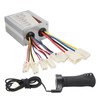 24V500W Brush Electric Bike Controller and Long Line Thumb Throttle