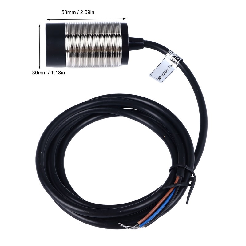 Inductive Proximity Sensor NPN NC 3 Wire Accurate Metal Cylinder