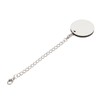 72Pcs Sublimation Keychain Blanks Bulk Set Double Sided Round DIY