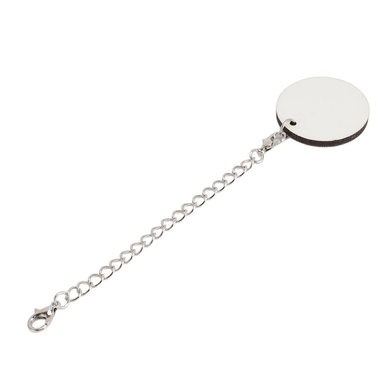 72Pcs Sublimation Keychain Blanks Bulk Set Double Sided Round DIY
