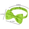 BomGuard Men's Bow Tie with Pocket Square Set - Bow