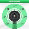 TheFitLife Sprinkler Nozzle Car Wash Nozzle Hose Head Shower Head