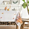 Horaldaily Fall Tablecloth 150x260 Centimetre Rectangular, Thanksgiving Autumn Harvest Pumpkin