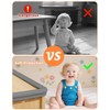 QYV Edge Corner Protector Baby Proofing, 6.56FT 0.6'' Thicken L-Shape