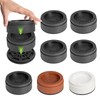 Hnndlra 1 Inch Heavy Duty Furniture Risers, Round Bed Risers,