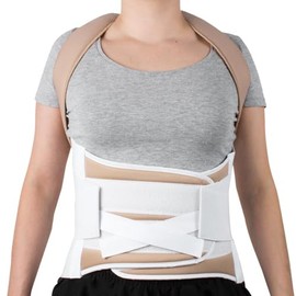 Daonsa  Faja Dorsolumbar Ortopedica Grande Faja Dorsolumbar Ortopédica Ajustable  Soporte Lumbar y Espalda, Alivio del Dolor, Corrector de Postura... 