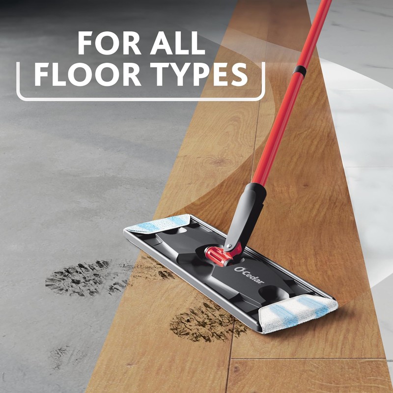 O-Cedar Genuine H2prO Mop Pads (Pack of 2) | Machine