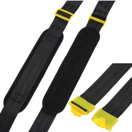 2 Pairs Backpack Sprayer Replacement Straps, Black Sprayer Shoulder Strap Adjustable Thickened Sponge Backpack Sprayer Replacement Agricultural Manual Sprayer Backpack Shoulder Strap