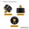 Lumonic I Pressure Gauge 0-2.5 Bar I 1/4 Inch I