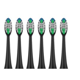 Wagner Stern. 6 Soft Replacement Brush Heads for WT9700 toothbrushes only.