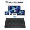 10in Wireless Bluetooth Keyboard Ultra Thin Stable Connection Quiet Waterproof