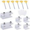 ZFYQ Window Locks, 6 Pack Sliding Windows with Keys, Freely