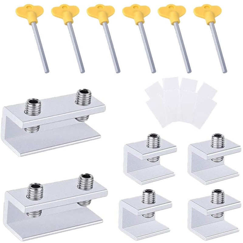 ZFYQ Window Locks, 6 Pack Sliding Windows with Keys, Freely