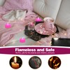 KOABY LED Tea Lights, 24 Pack Non-Flickering Flameless Tea Lights,