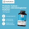 HealthyWorld® Probiotic Culture - Complex Microbiological Cultures - 120 Vegetable