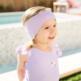 Splash About Kids Swimming Earbands (Lilac, 2-6 Years)