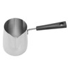 Long Handle Coffee Toroid Pitcher 304 Stainless Steel Rustproof Smoother