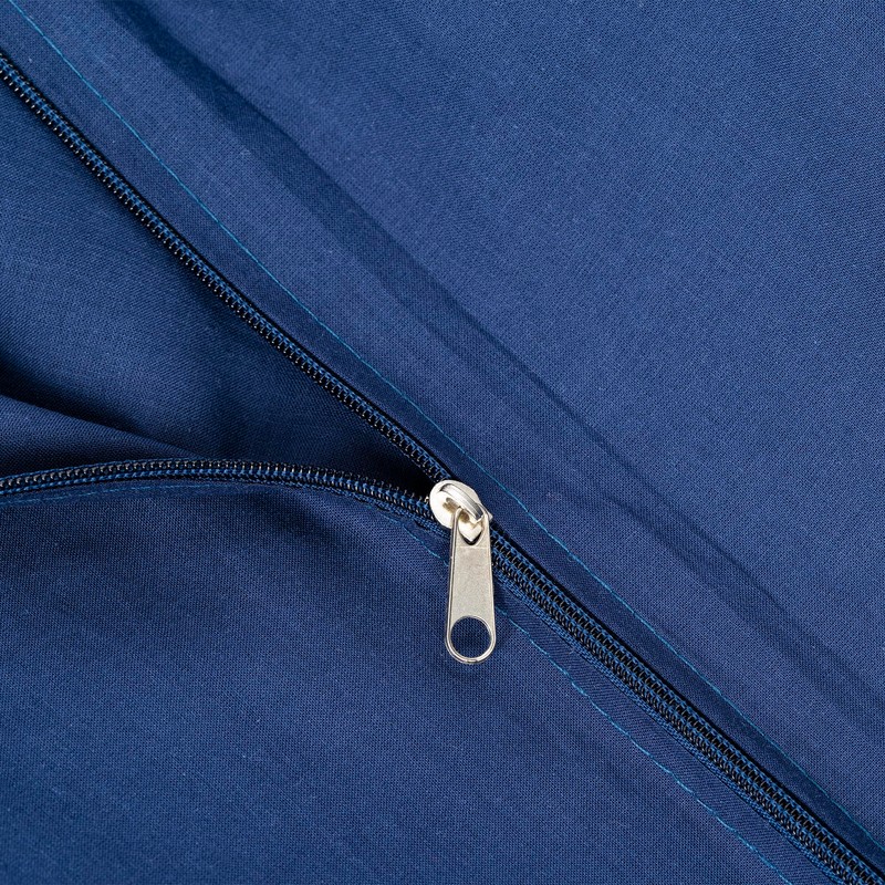 Silkrafox Cotton Sleeping Bag Cotton with Zip and Cushion Compartment