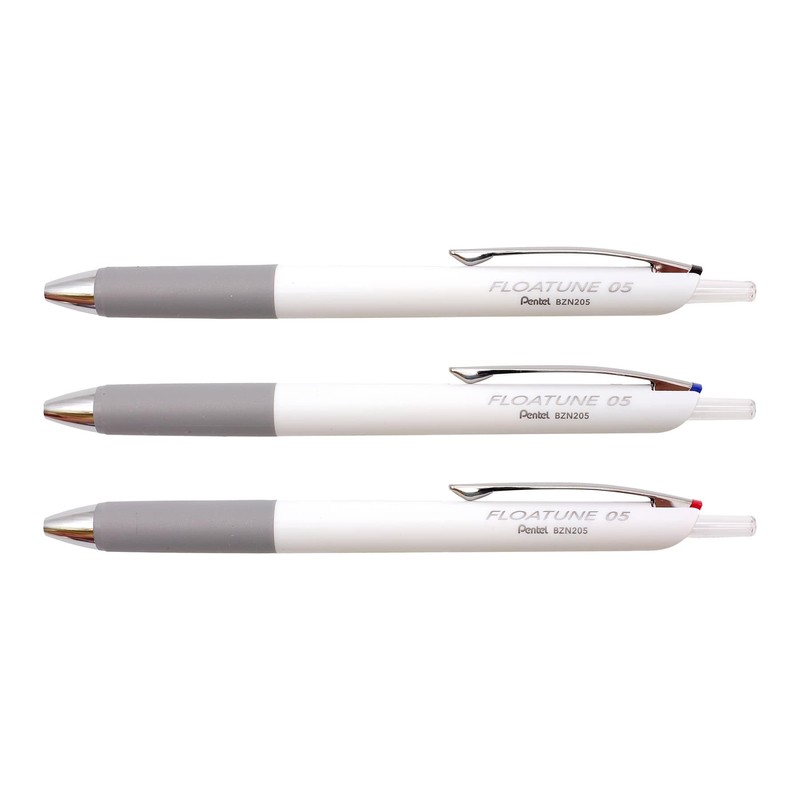 Pentel BZN205-A Oil-based Ballpoint Pen, FLOATUNE, 0.5 mm, Black