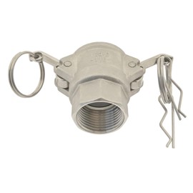 Kamlock Quick Coupling with Female Thread NPT 3/4 Inch Female Thread Stainless Steel (1.4408) Lever Arm Coupling Type A