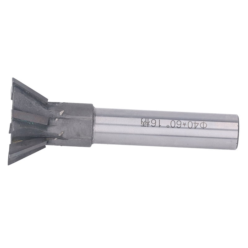 60 Degree Dovetail Cutter 6 Flute Fast Drilling Speed Carbide